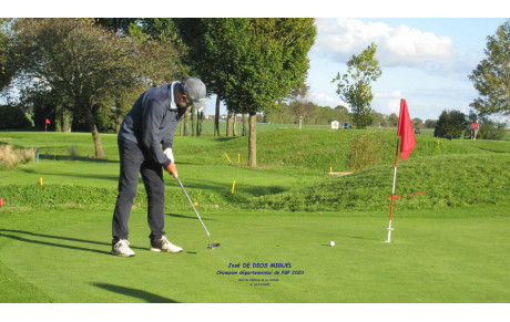 José De Dios - Champion Départemental de Pitch &amp; Putt